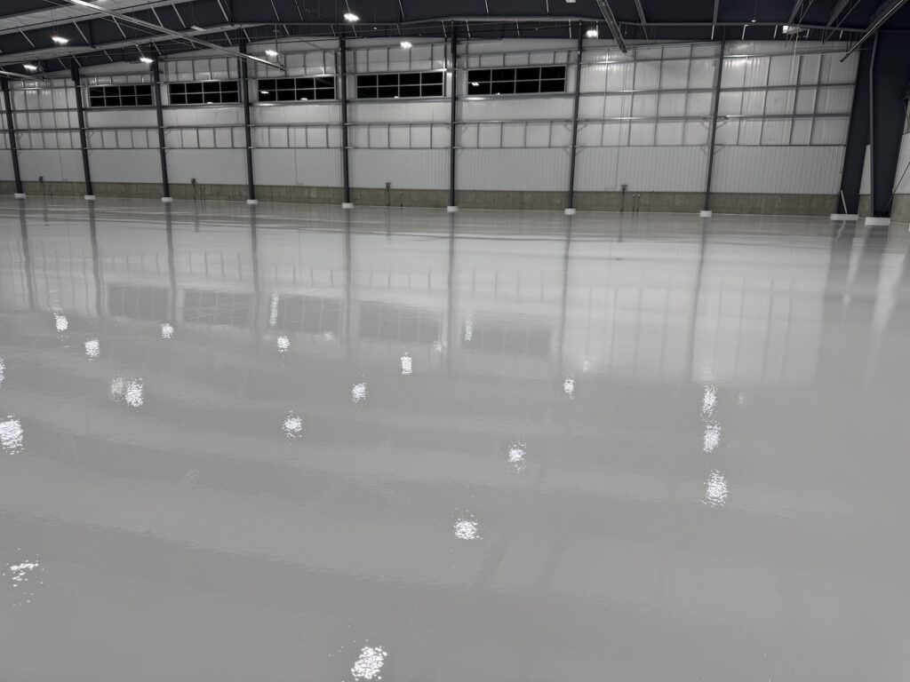 Aircraft Hangar Floor Coating — photo 1