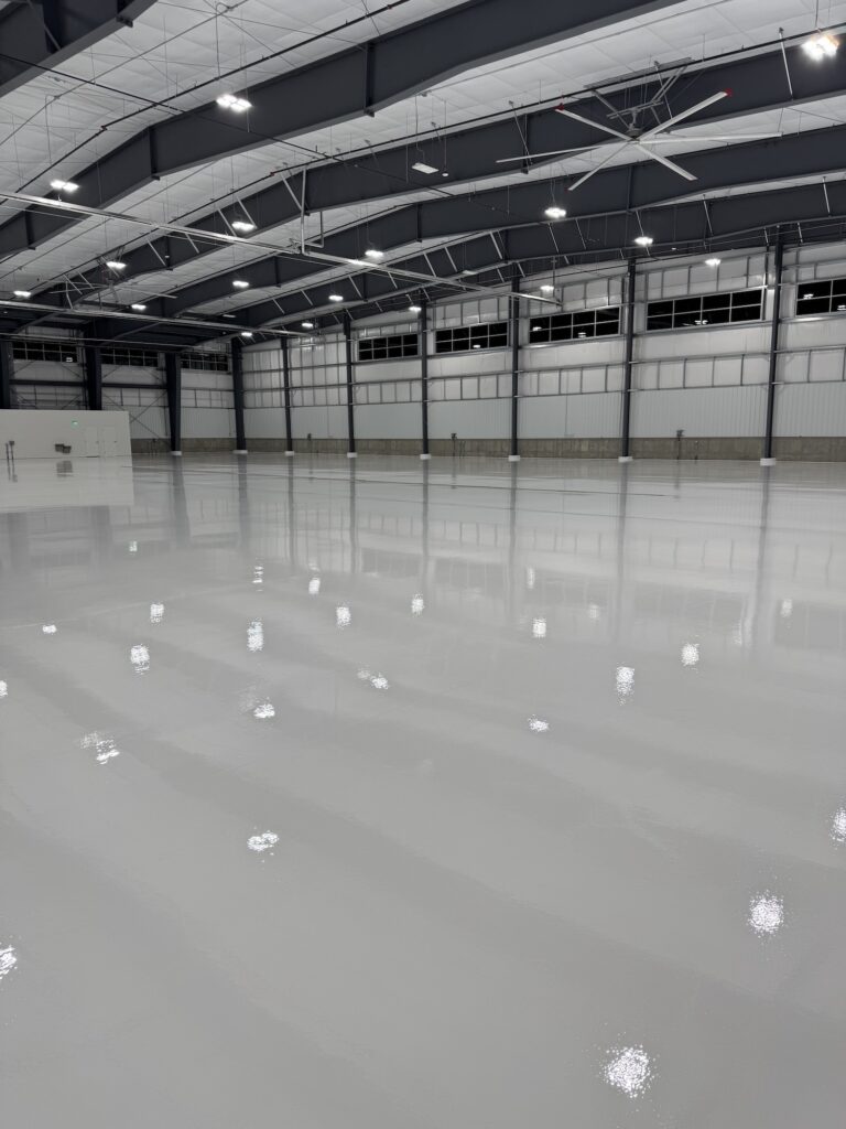 Aircraft Hangar Floor Coating — photo 2