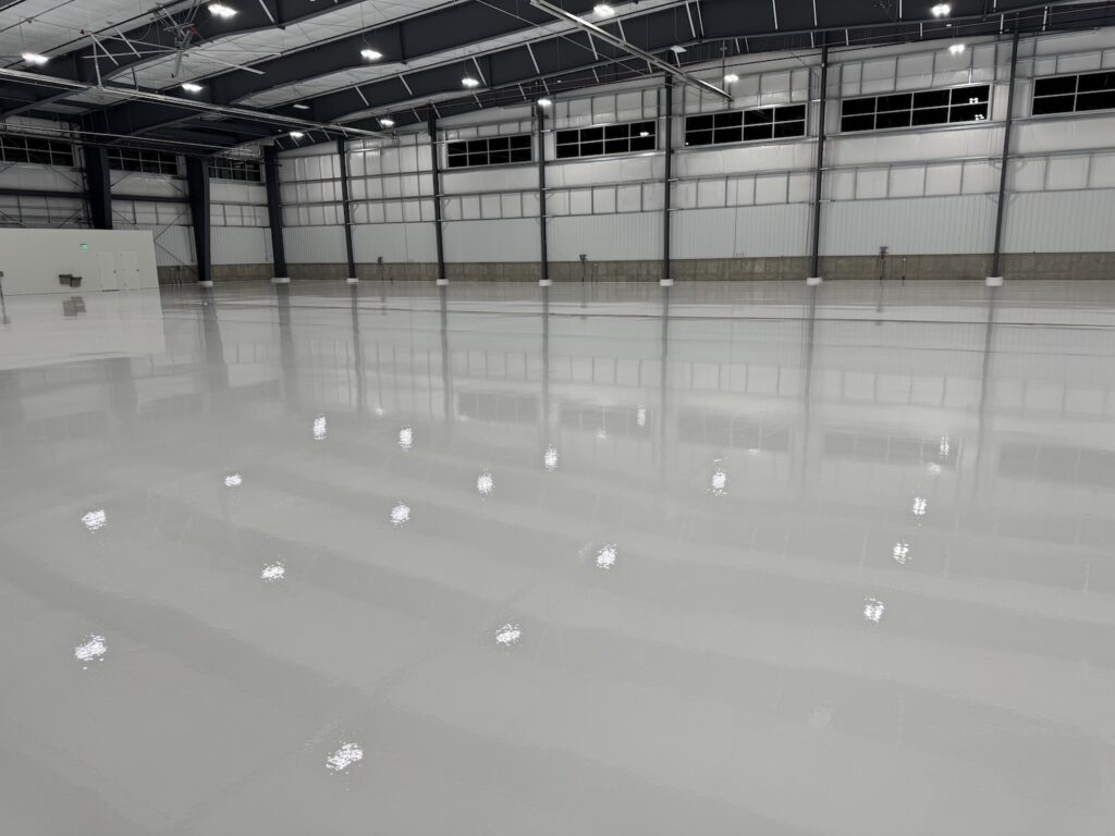 Aircraft Hangar Floor Coating — photo 3