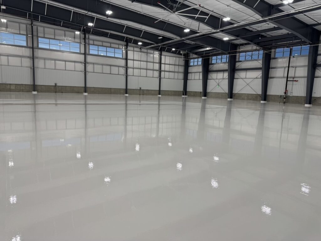 Aircraft Hangar Floor Coating — photo 6
