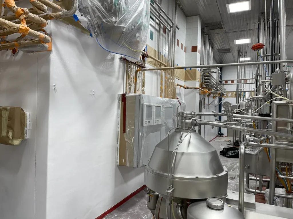 Fiber-Reinforced Wall & Ceiling — Dairy Processing — photo 7