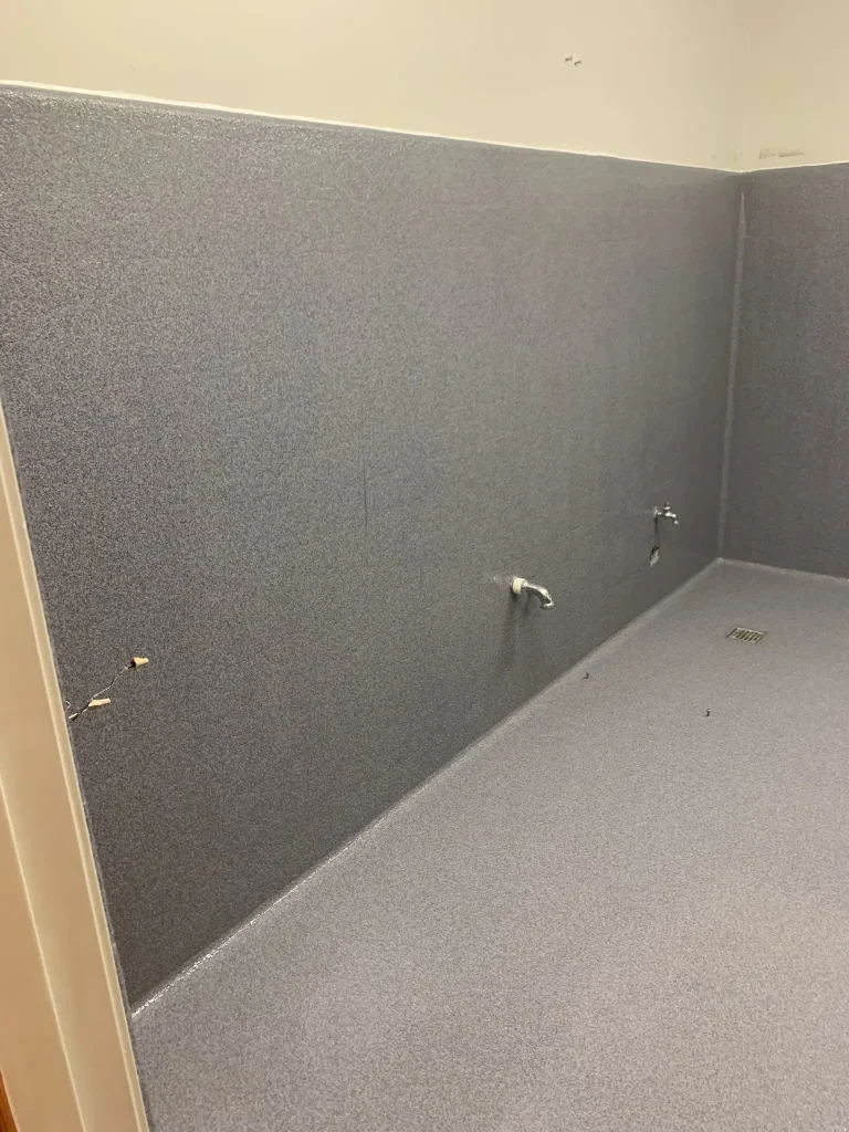 Flake Epoxy Flooring Project — photo 15