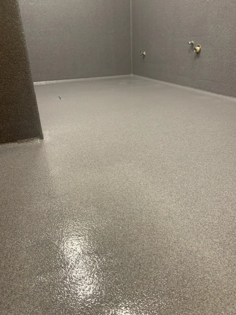 Flake Epoxy Flooring Project — photo 17