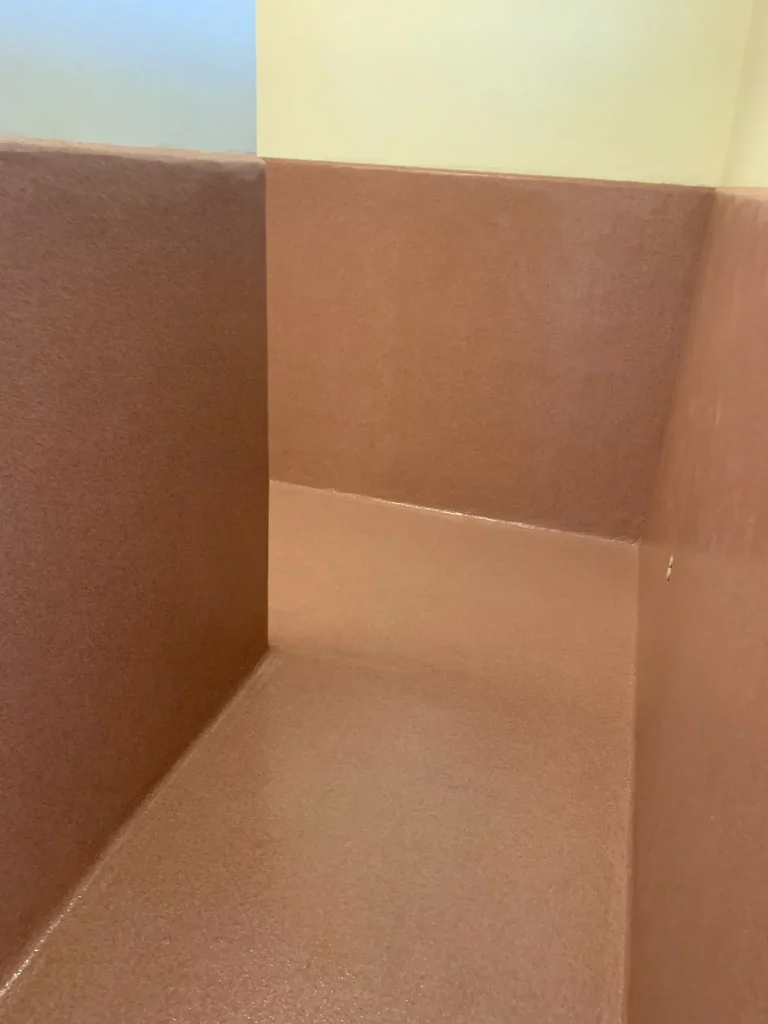 Flake Epoxy Flooring Project — photo 22