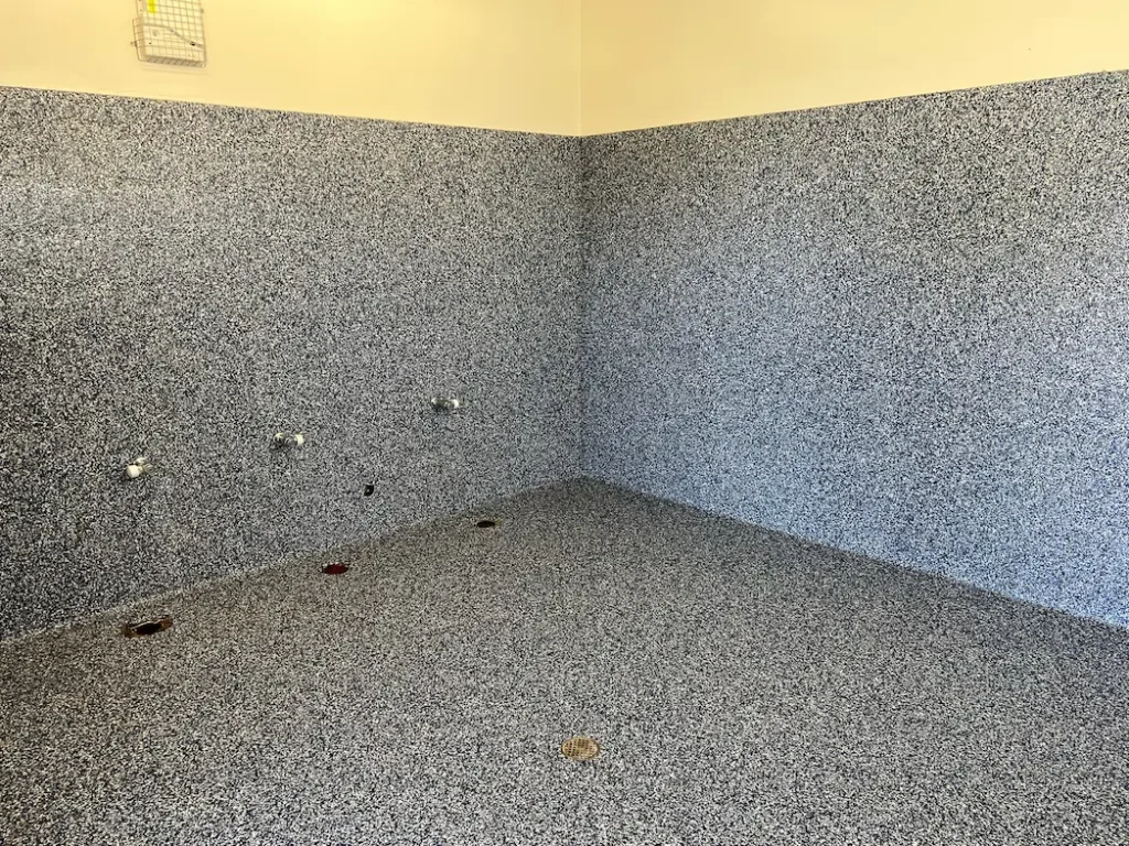 Flake Epoxy Flooring Project — photo 25