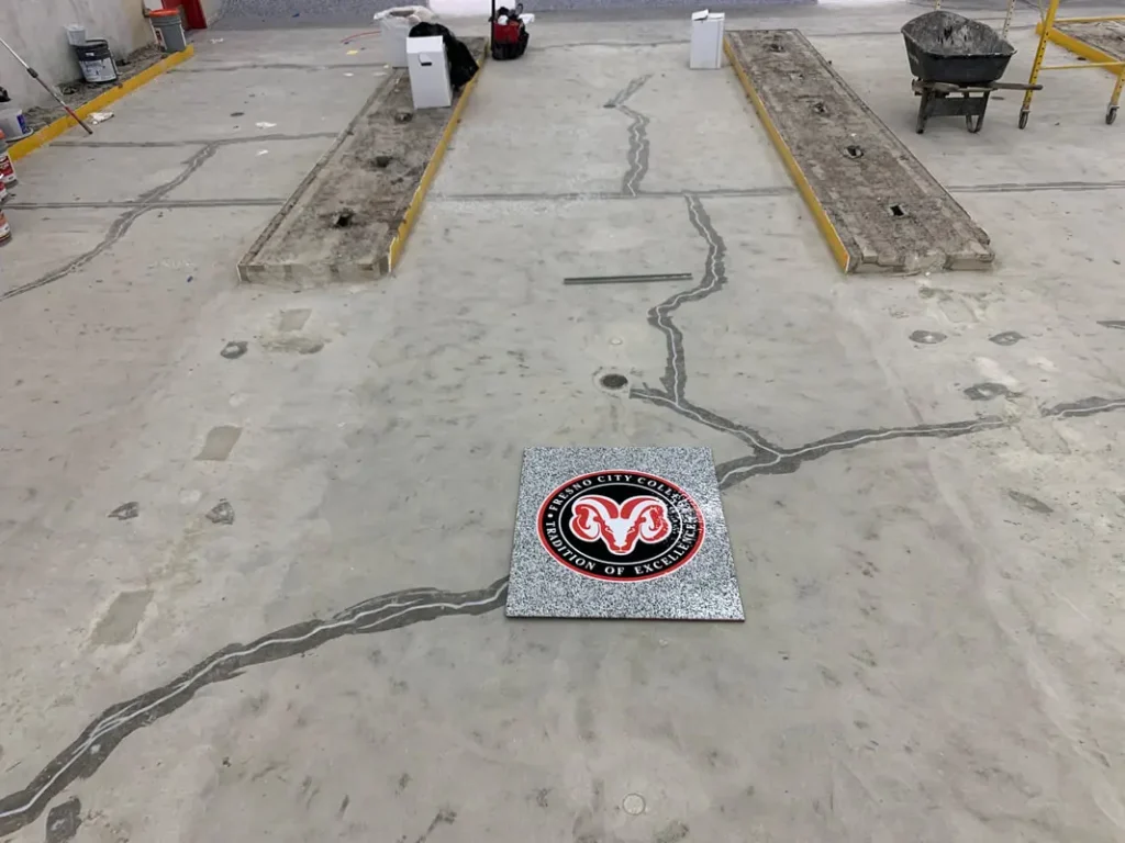 Quartz & Flake Epoxy Flooring — photo 6