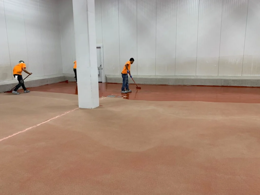 Meat Processing Facility Floor & Walls — Peckham Coatings