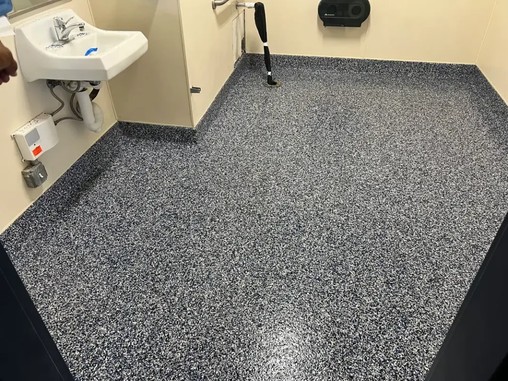 School Bathroom Floor & Wall Coatings — photo 9