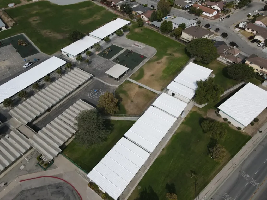 School Roof Coating Project — photo 9