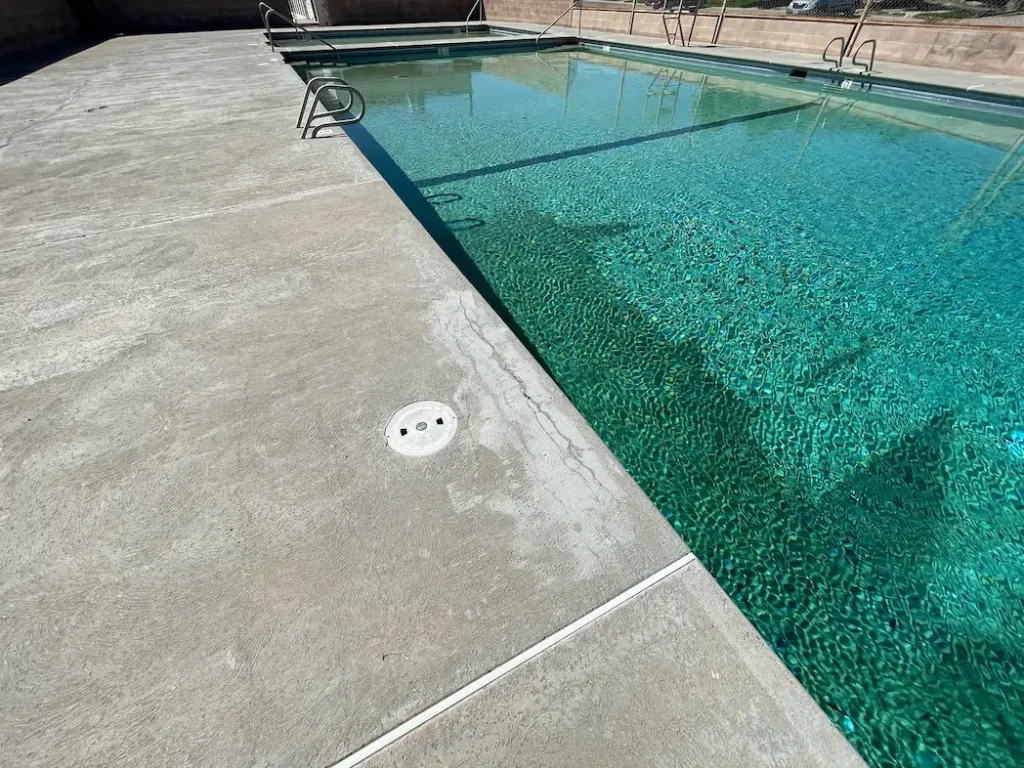 School Swimming Pool Deck Coating — photo 2