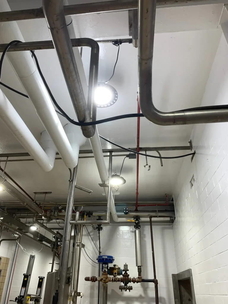 Industrial Wall & Ceiling Coating Project — photo 2