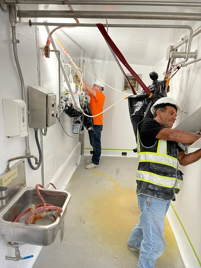 Industrial Wall & Ceiling Coating Project — photo 8