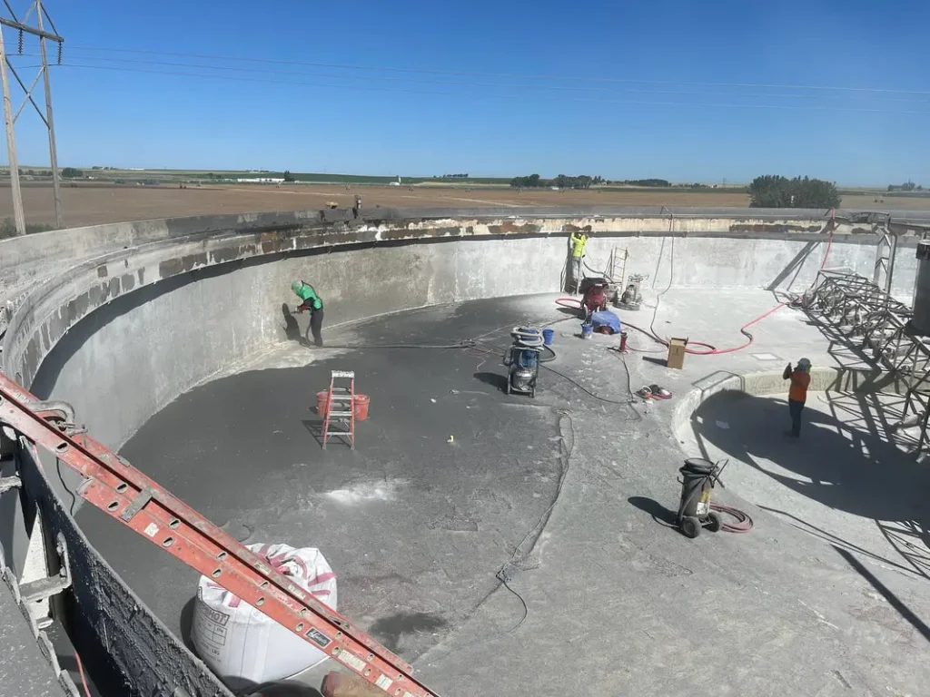 Wastewater Clarifier Coating — Peckham Coatings