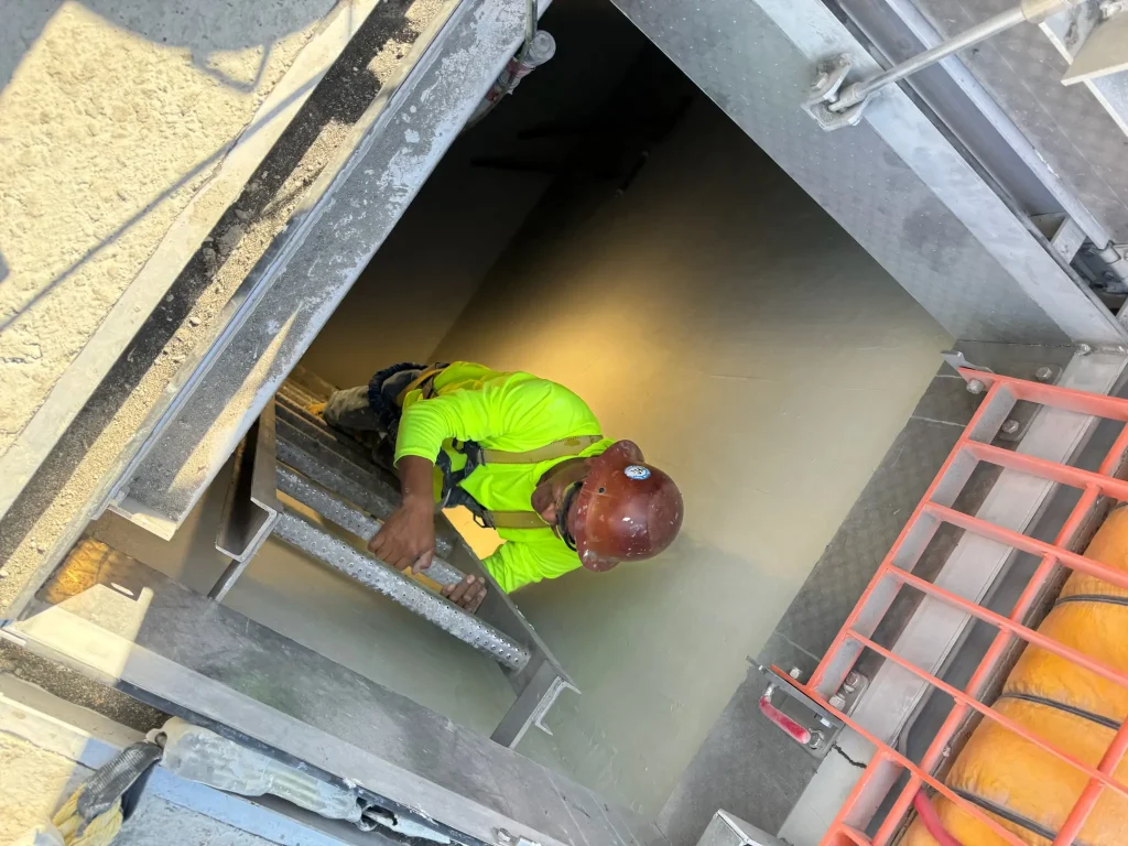 Wastewater Vault Lining — photo 3